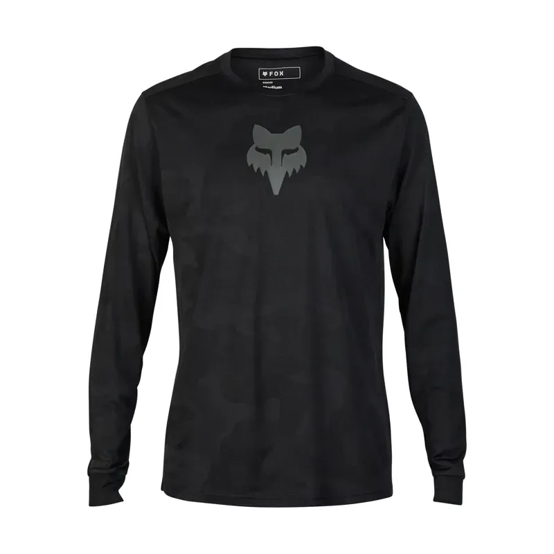 Fox Ranger TruDri Long Sleeve Jersey in Black