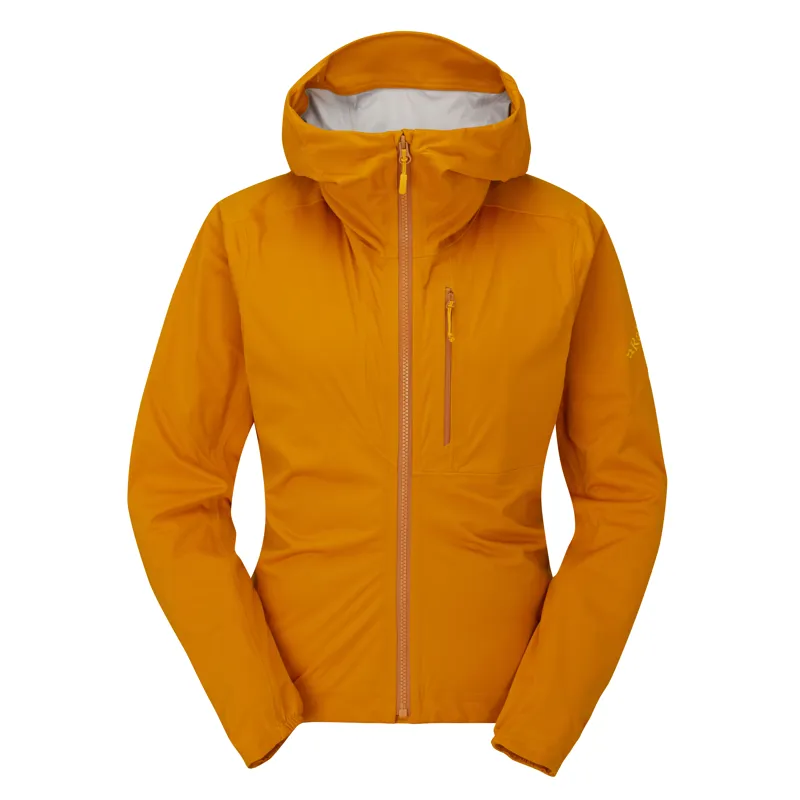 Rab Cinder Kinetic Womens Jacket in Marmalade