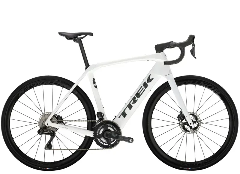 Trek Domane+ SLR 9 E-Road Bike In Crystal White