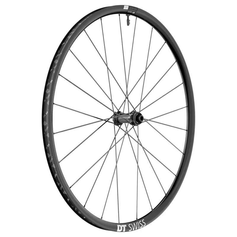 DT Swiss ER 1600 Spline 23mm RD 12x100c 700c Disc Front Wheel in Black
