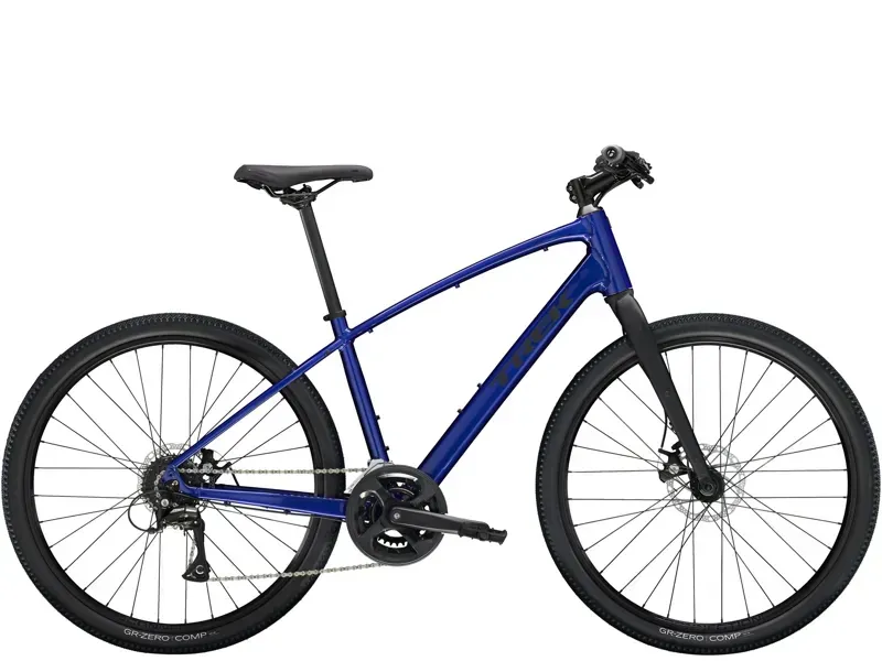 Trek Dual Sport 1 Hybrid Bike in Hex Blue