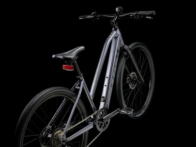 Trek Dual Sport+ 2 Stagger LT e-Hybrid Bike In Galactic Grey-2