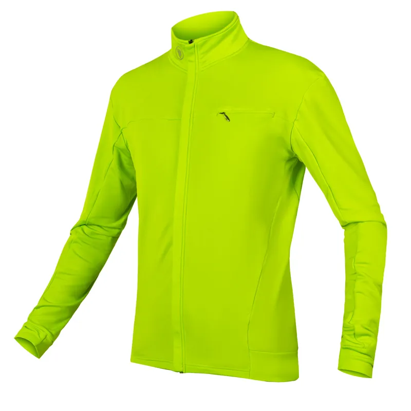 Endura Xtract Roubaix L/S Jersey in Hi-Viz Yellow 