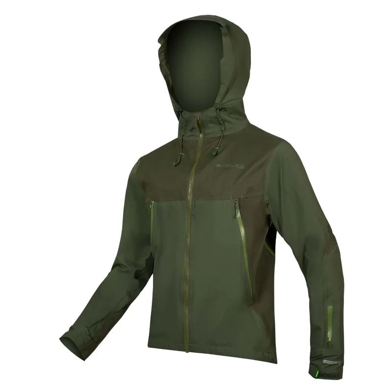 Endura MT500 Waterproof Jacket in Green