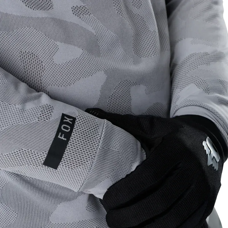 Fox Ranger TruDri Long Sleeve Jersey in Pewter Grey-5
