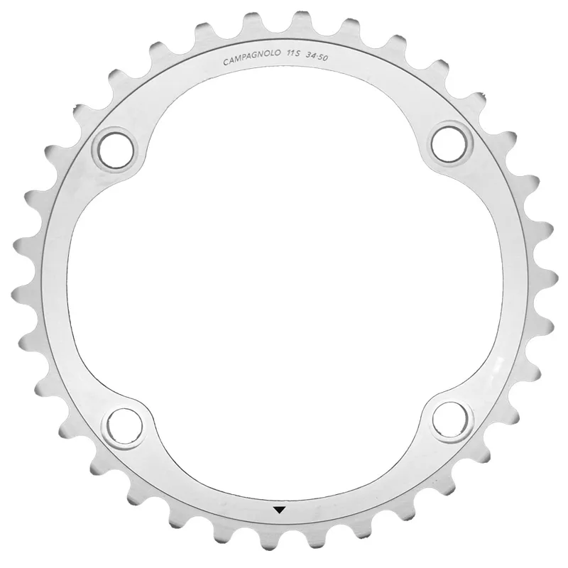 Campagnolo Potenza11 112-bcd/145-pcd 34-tooth Chainring in Silver-2