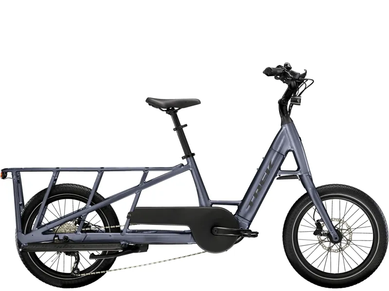 Trek Fetch+ 2 Electric Cargo Bike in Galactic Grey