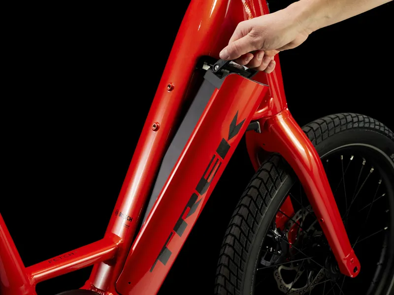 Trek Fetch+ 2 Electric Cargo Bike in Green-2