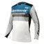 Fasthouse Alloy Kilo Long Sleeve Jersey in Slate/White