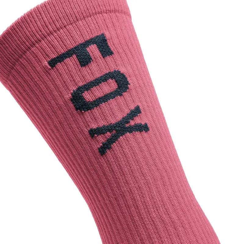 Fox 8in Ranger Socks in Berry-1