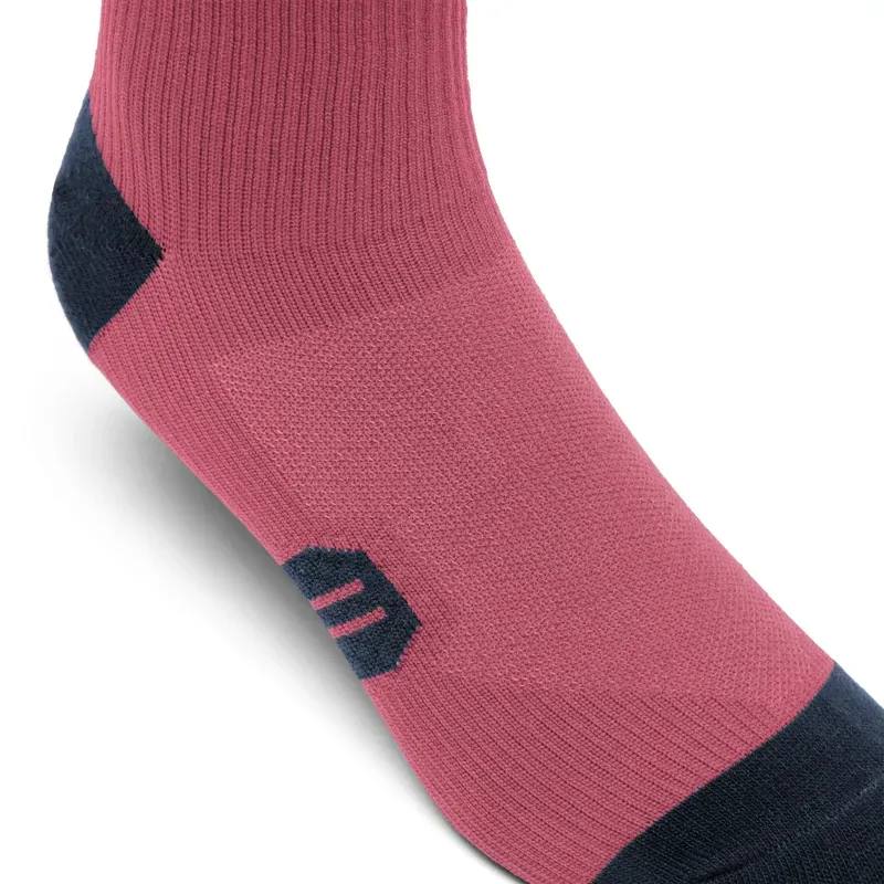 Fox 8in Ranger Socks in Berry-2