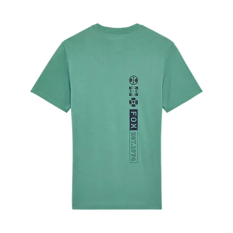 Fox Blur SS Tech T-Shirt in Pine Green-1