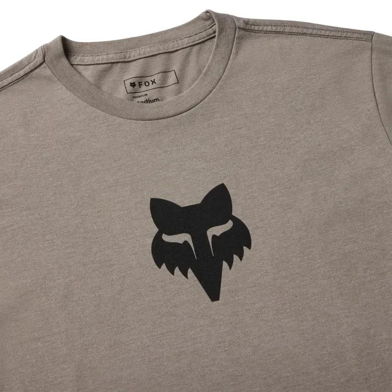 Fox Head 195 Original T-Shirt in Heather Graphite-2