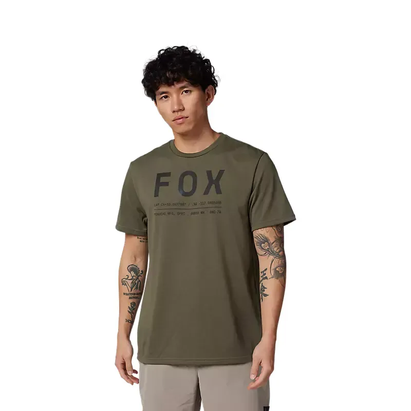 Fox Non Stop SS Tech T-Shirt in Pine