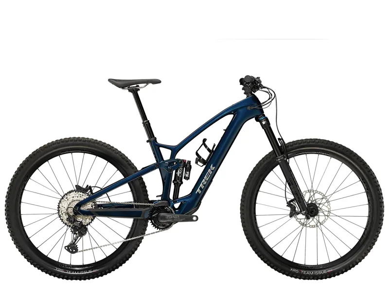 Trek Fuel EXE 9.7 SLX/XT Electric Mountain Bike in Mulsanne Blue