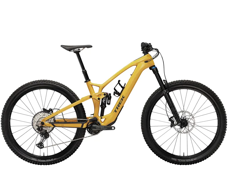 Trek Fuel EXE 9.7 SLX/XT Electric Mountain Bike in Baja Yellow