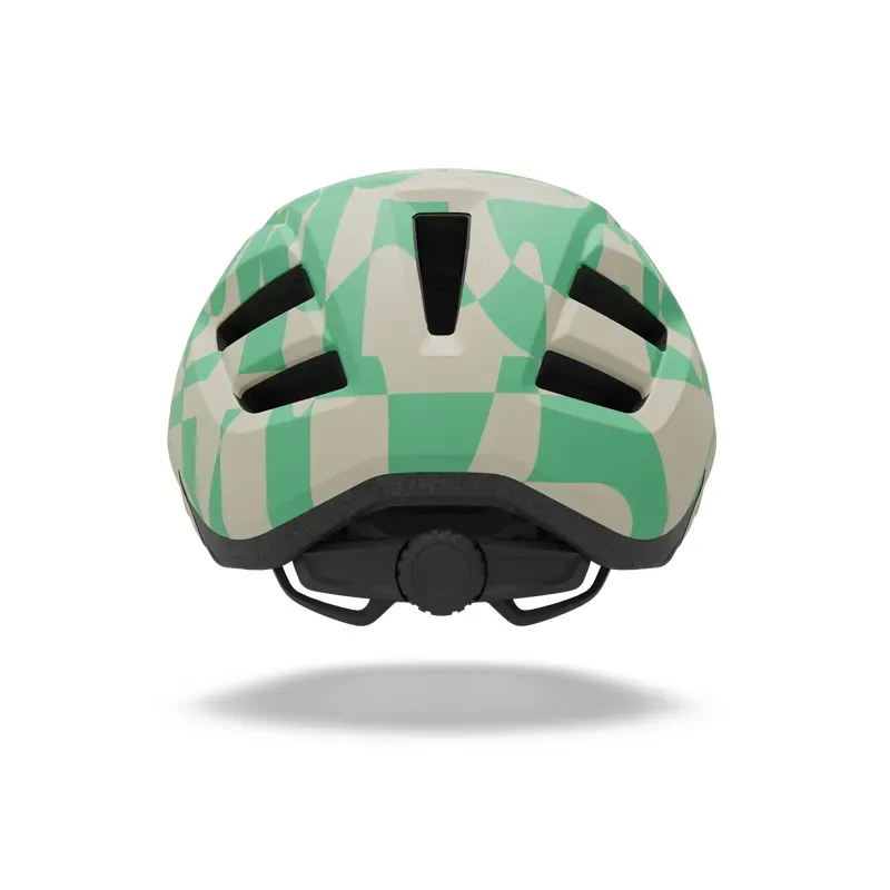 Giro Fixture II Helmet in Matte Stone/Green Rush-3