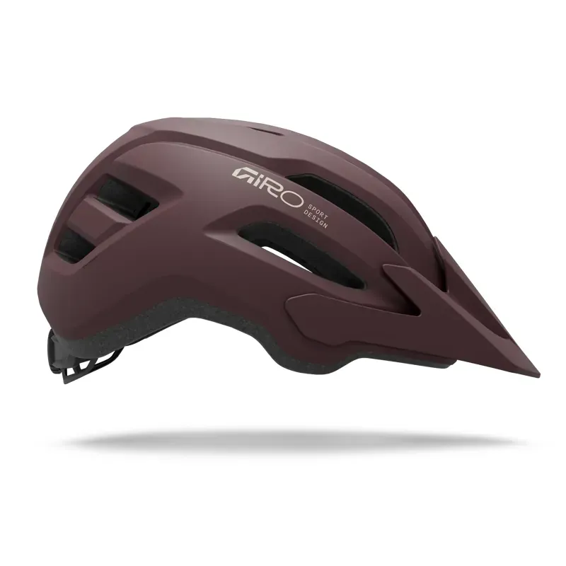 Giro Women's Fixture II Helmet in Dark Maroon-2