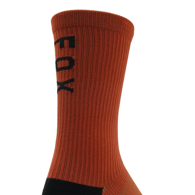 Fox 8in Ranger Socks in Amber Scarlet-1