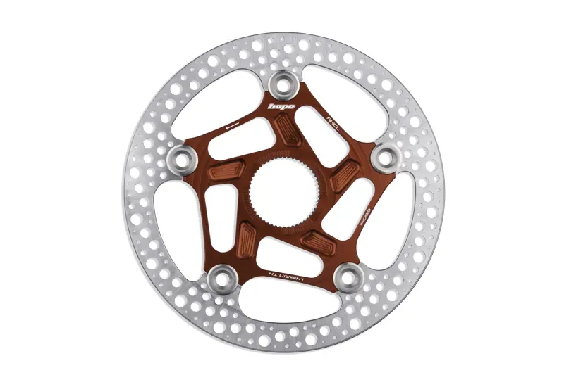Hope RX 160mm Centre Lock Disc in Red