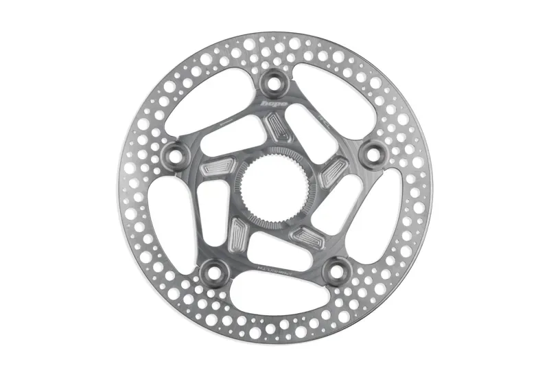 RX Centre Lock Disc - 160mm - Silver centrelock