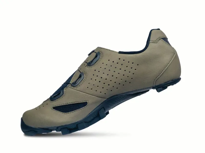 Lake MX239 Gravel Bike Shoes in Stone/Black Microfiber-2