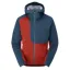 Rab Cinder Kinetic Jacket in Tuscan Red/Tempest Blue