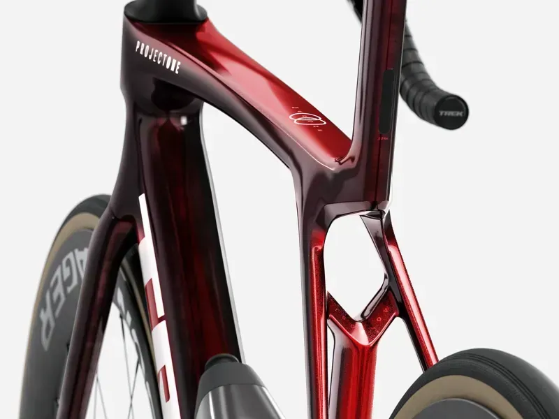 Trek 2027 Madone SLR 7 AXS Gen 8 Carbon Road Bike in Red Smoke-3