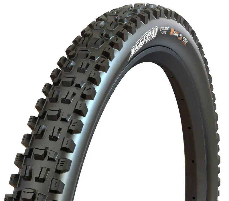 Maxxis Assegai Tire 27.5x2.6-inch MT/EXO+/TR Tire in Black-1