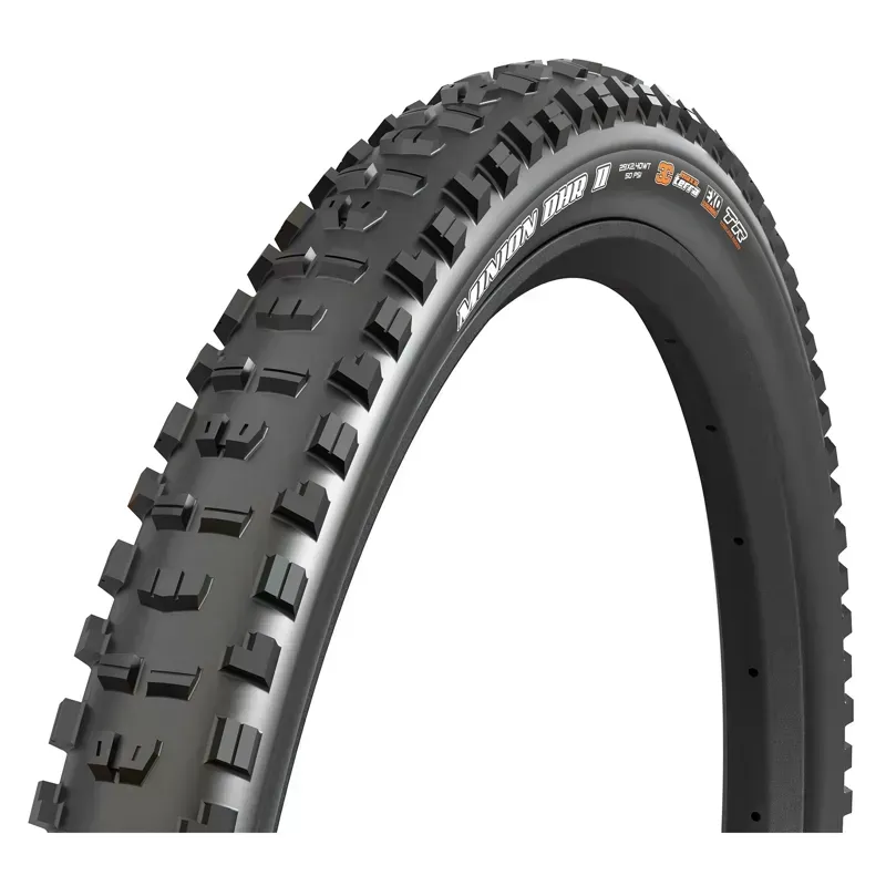 Maxxis Minion DHR II 27.5x2.6-inch MT/EXO+/TR Tire in Black
