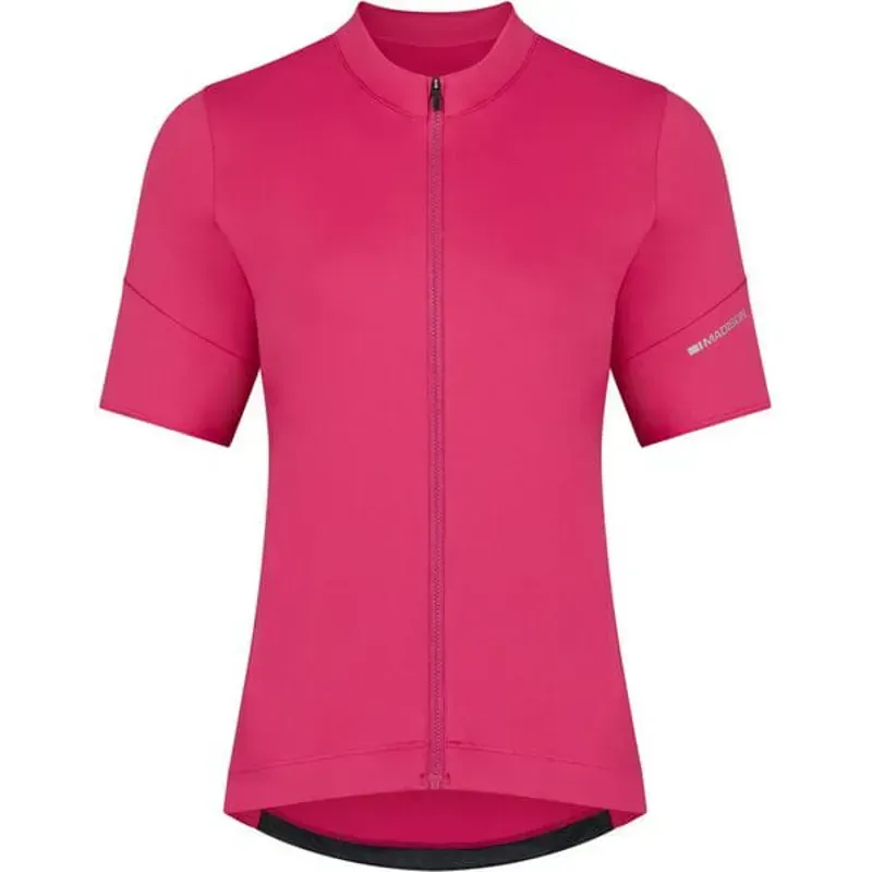 Madison Flux Women's Short Sleeve Jersey In Pink
