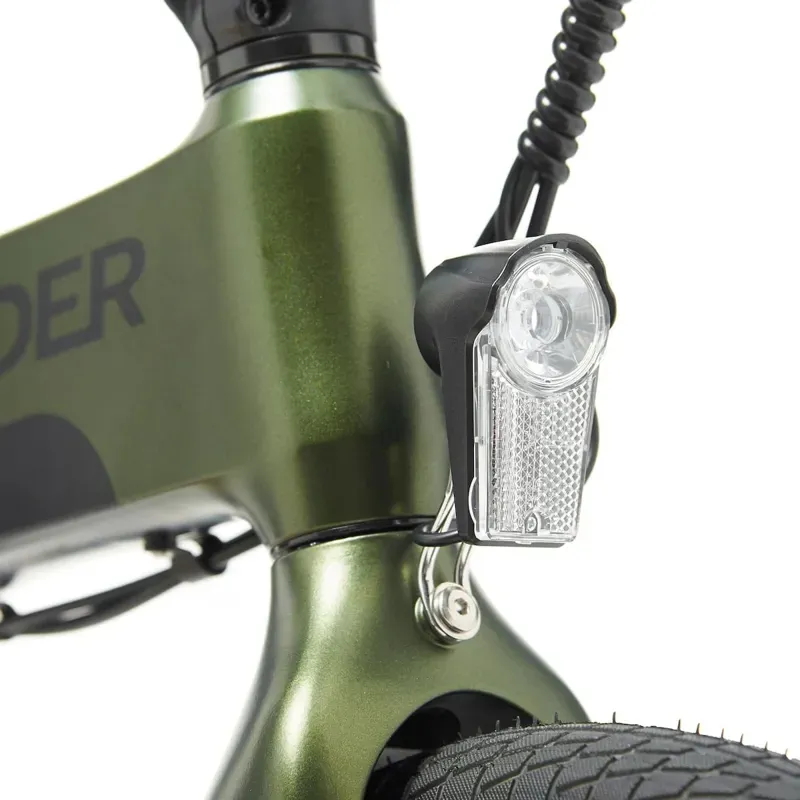 Mirider 20 GB3 Compact Folding Electric Bike in Aurora Green-3