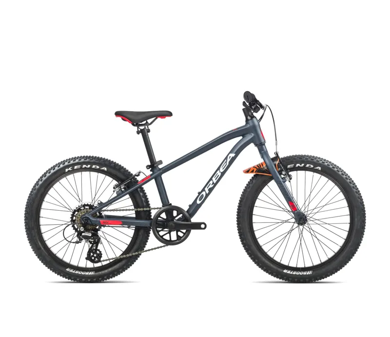 Orbea Mx 20 Dirt Kids Bike in Indigo Blue/Bright Red