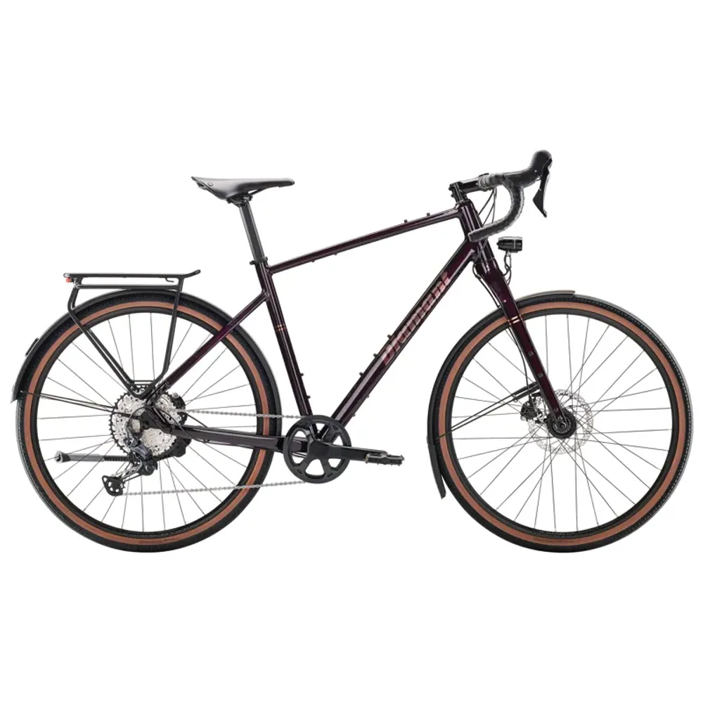 Diamant Nhoma Gravel Bike Fully Equipped Deep Red