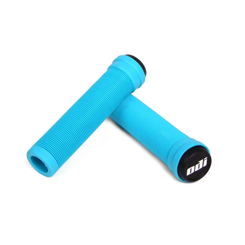 Odi Longneck Pro Soft BMX Scooter 135mm Grips in Blue