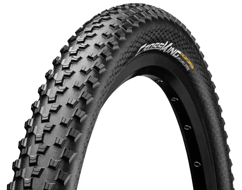 Continental Cross King II Perf. 27.5-inch Folding MTB Tyre in Black