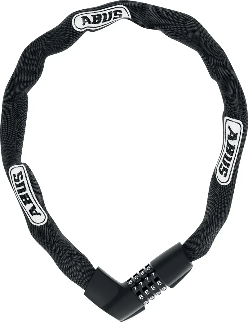Abus Tresor 1385/75 6mm Combi Chain Lock in Black