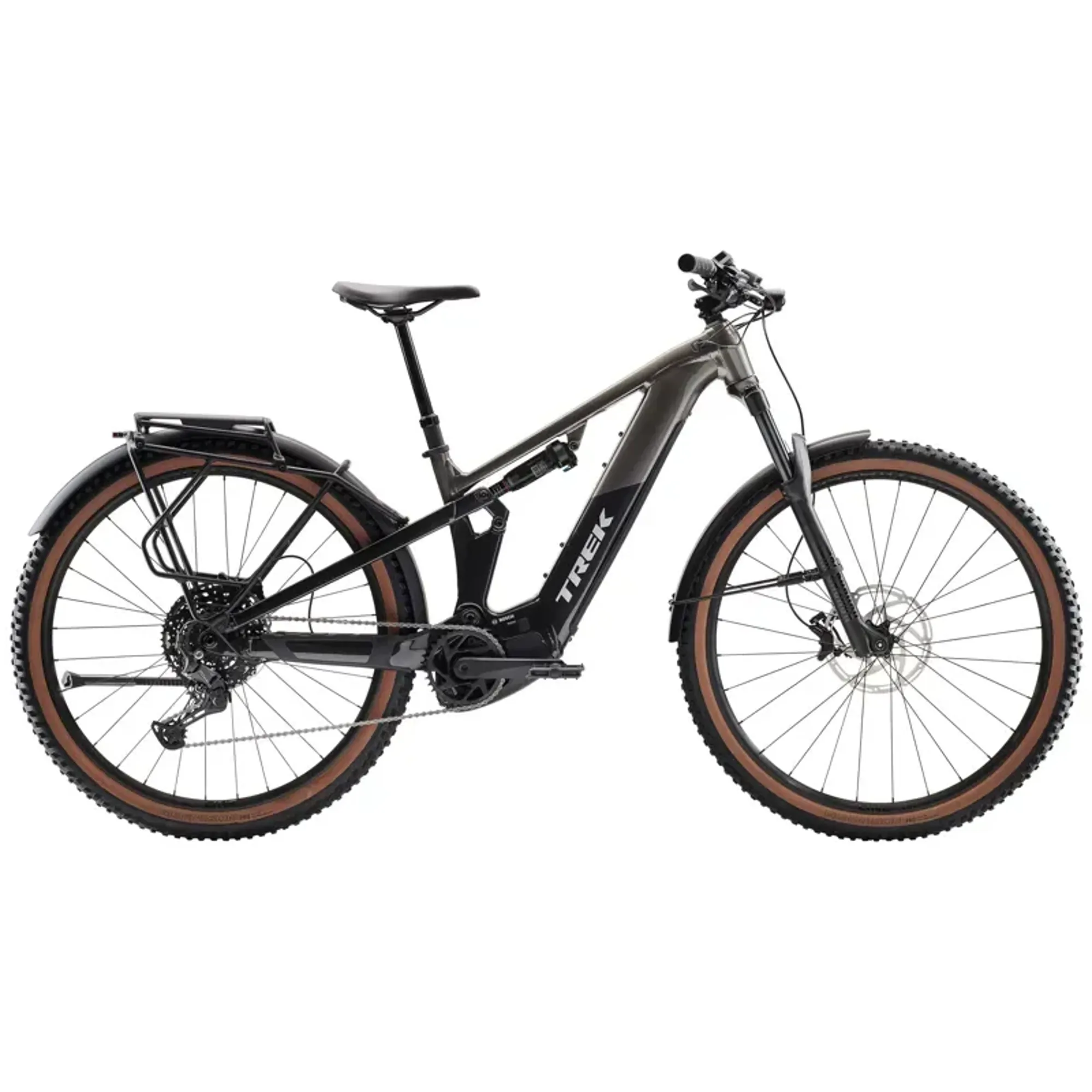 Trek Powerfly FS+ Equipped Gen E-Mountain Bike In Mercury