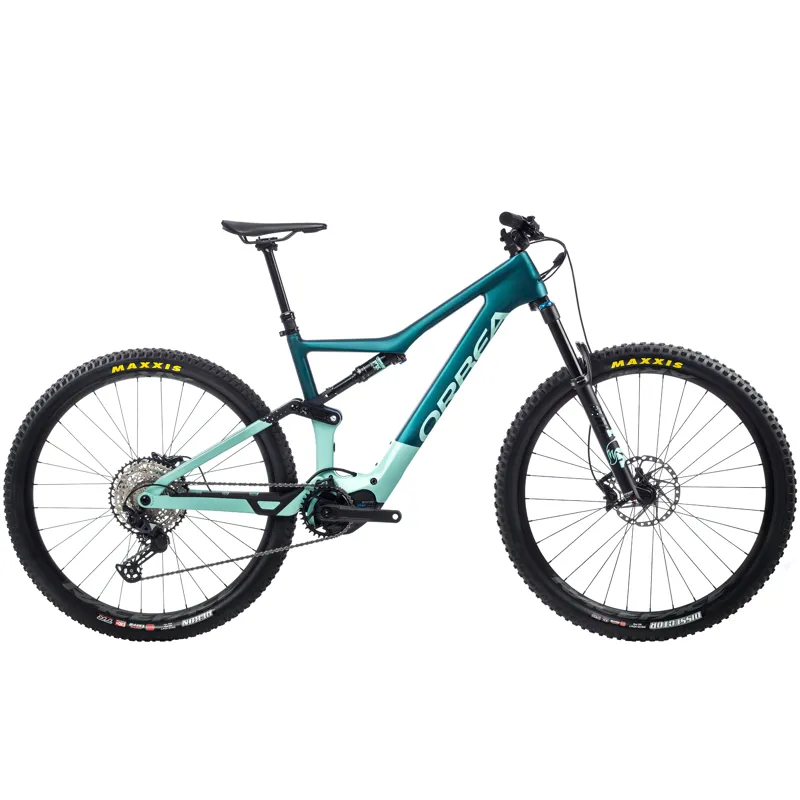 Orbea Rise M20 Matt Ocean / Gloss Ice Green-1