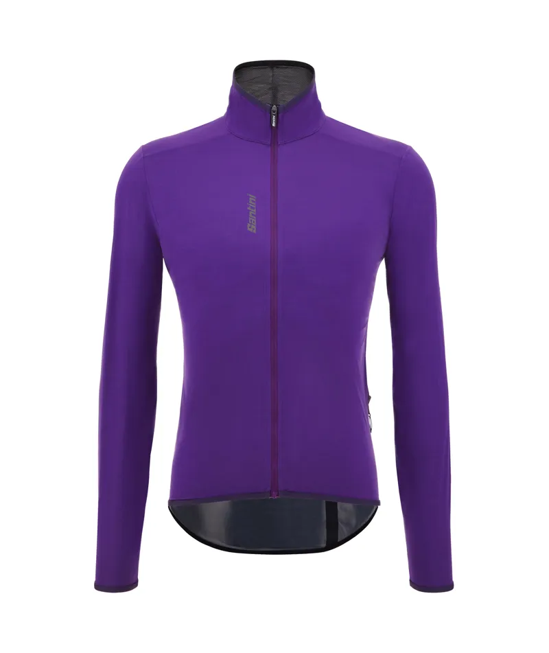 Santini MAGIC - PACKABLE WATERPROOF JACKET UNISEX VIOLA