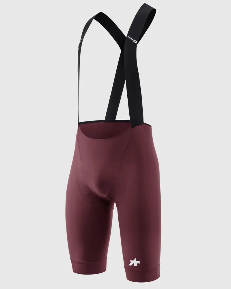 Assos MILLE GT Bib Shorts S11 Burgundy Red-3