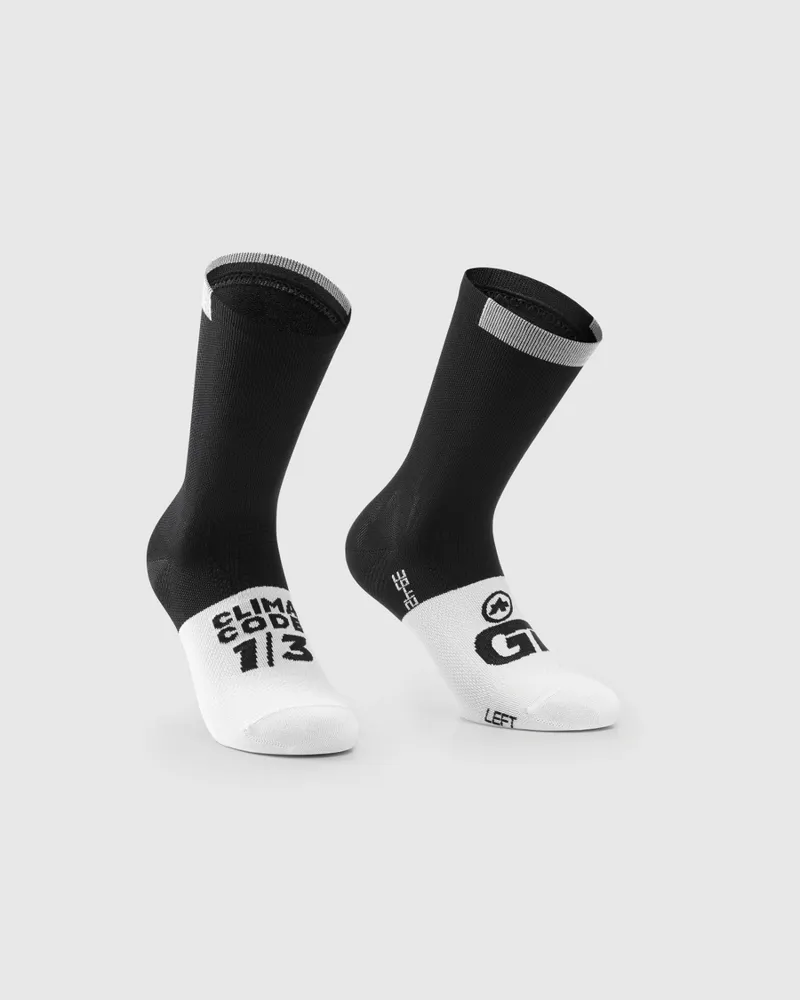 Assos GT 0 36-38 Socks Black Series