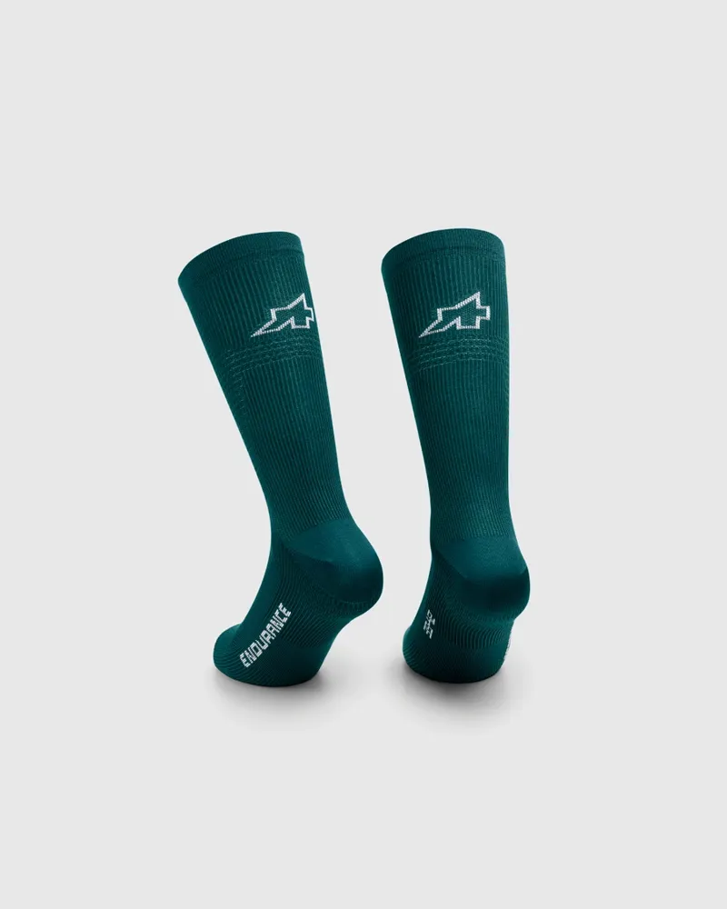 Assos Endurance Socks S11 Foundation Green-1