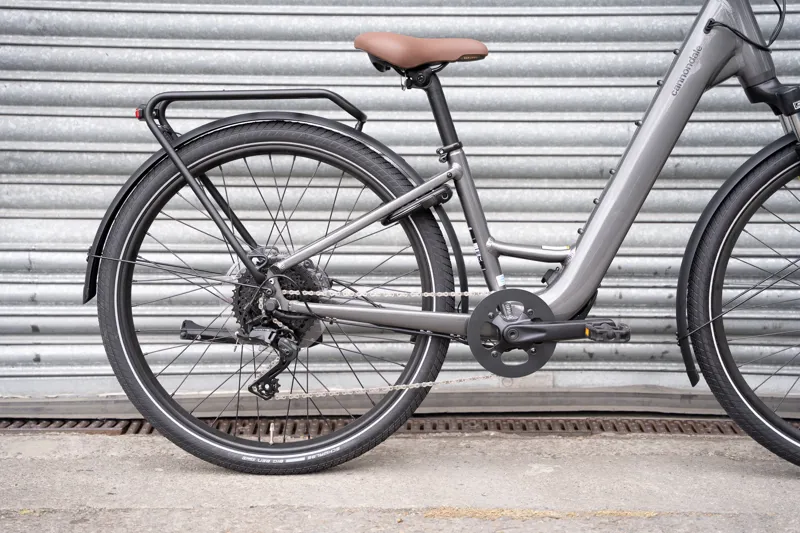 Cannondale Mavaro Neo SL 1 Low StepThru E-Road Bike In Smoke Black-7