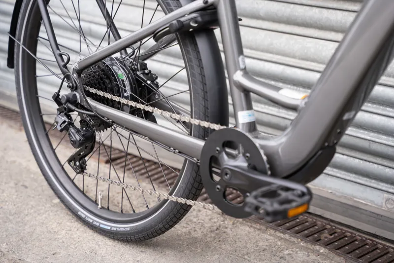 Cannondale Mavaro Neo SL 1 Low StepThru E-Road Bike In Smoke Black-8