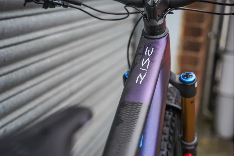 Orbea Rise LT M10 Tanzanite Carbon View - Carbon Raw Matt-2