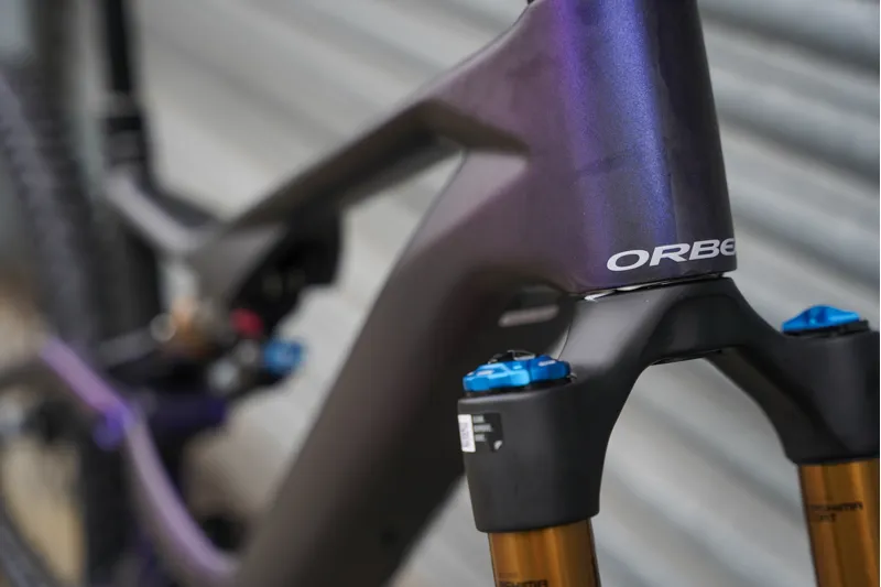 Orbea Rise LT M10 Tanzanite Carbon View - Carbon Raw Matt-5