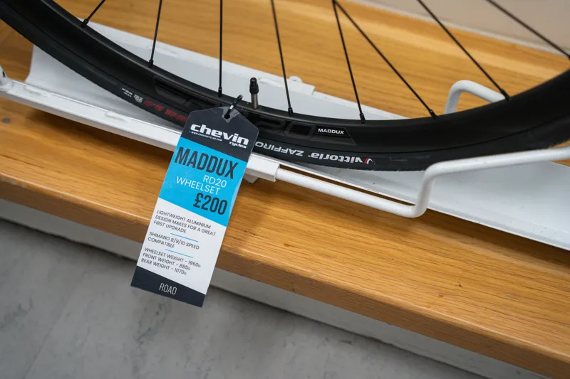 Maddux Road 2.0 Disc 700C Wheelset Inc Tyres-2