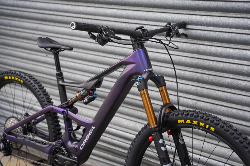 Orbea Rise LT M10 Tanzanite Carbon View - Carbon Raw Matt-8