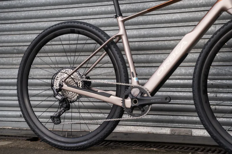 Orbea Terra M30Team 1X Gravel Bike in Nickel/Cinnamon Matt-11